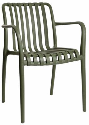 Стулья на открытом воздухе Homla Valoro 244085, темно-зеленый цв., 57 см x 56 см x 81 см