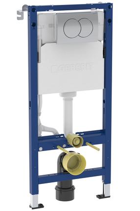 Unitazo rėmas potinkinis Geberit Duofix, 12 cm x 50 cm