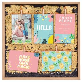 Nuotraukų rėmelis Innova Editions Madeira VIII PI08396, 40 cm x 40 cm, medžio