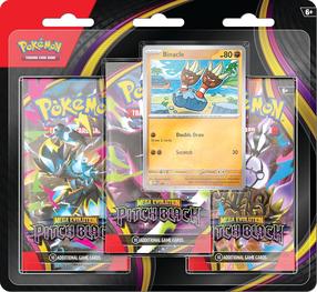Карточная игра Pokemon TCG Mega Evolution Pitch Black 3 Pack