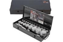Įrankių rinkinys, veržliarakčio ir galvučių rinkinys GE F-68263-5, 540 mm, 0.75 mm, 26 vnt.