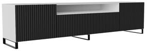 TV skapītis ADRK Noemi, melna krās., 200 cm x 47 cm x 53 cm