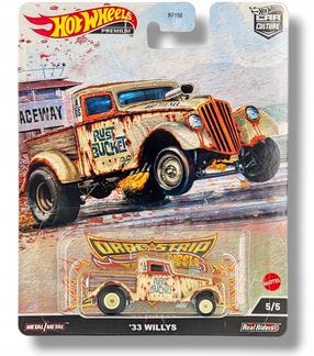  Mänguauto Mattel Hot Wheels Drag Strip 1933 Willys, 1:64, pruun v.