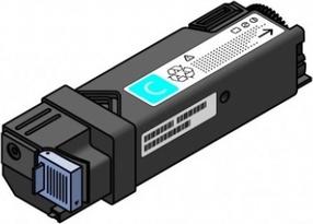 Tonera kasete Konica Minolta TN-622C, zilganzaļa (cyan) krās.