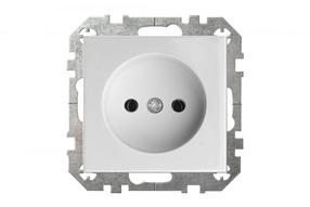 Pistikupesa Liregus Epsilon IKL16-304-01 E/B, ilma maanduseta, valge v.