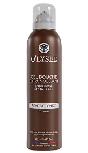 Kūno prausimosi putos vyrams O'Lysee Feve De Tonka, 200 ml