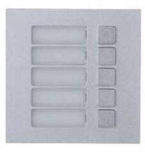 Telefonspynė Dahua 5-Button Entry Panel Module VTO4202F-MB5, sidabro sp.