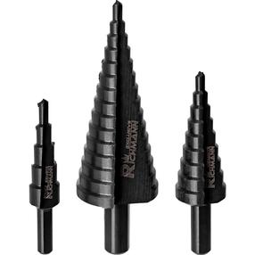 Pakāpju urbis, komplekts Richmann, koks/metāla/plastmasas, cilindrisks, 4-32 mm x 8.5 cm