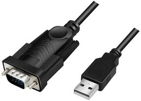 Kaabel Logilink USB - D-Sub 9-Pin AU0048A USB, D-Sub 9 Pin Plug, 1.5 m, must v.