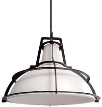 Lampa karināms Light Prestige Dritto LP-123/1P L WH 5907796368954, E27, 1 x 60 W, melna krās. / balta krās.