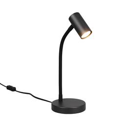 Stalinis šviestuvas Reality Taryn, GU10, 5W, juoda sp./juoda sp.