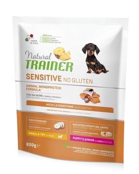 Kuiv koeratoit Natural Trainer Sensitive No Gluten Salmon, kalaliha, 0.8 kg