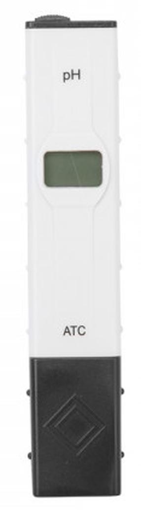 Ūdens pH līmeņa mērītājs Bradas White Line, 2 cm, plastmasa, balta krās./melna krās.