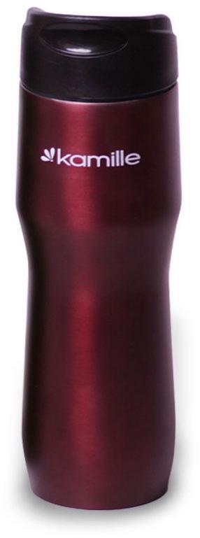 Termokrūze Kamille 2050, 0.450 l, sarkana krās./bronzas krās.