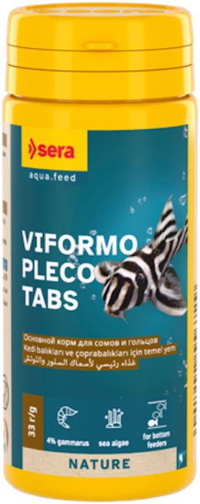 Zivju barība Sera Viformo Pleco Tabs, 0.033 kg