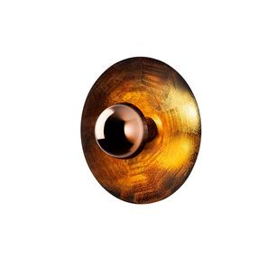 Lampa sienas Opviq Kurt 13350, G9, 1 x 10 W, melna krās./dzeltena krās. / melna krās.