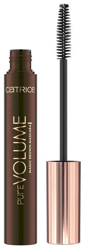 Skropstu tuša Catrice Pure Volume, 10 ml, brūna krās. 010 burgundy brown