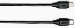 Kabelis Bullet B_TYPEC_8PIN 8 pin, USB Type C, 1 m, juoda sp.