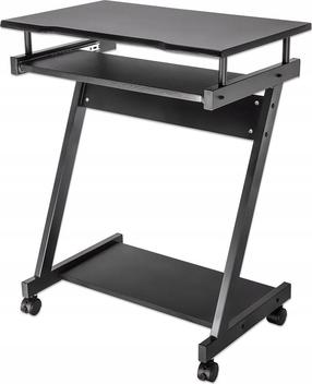 Rašomasis stalas Techly, 59 cm x 37 cm, 73 cm, juoda sp.