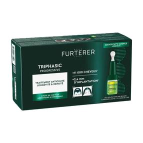 Ampula matiem Rene Furterer Triphasic Progressive Anti-Fall Ritual, 8 gab., 5.5 ml