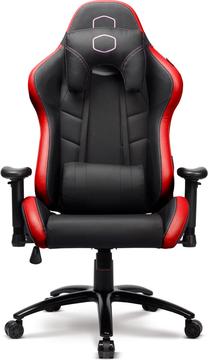 Spēļu krēsls Cooler Master Caliber R2, melna krās./sarkana krās.