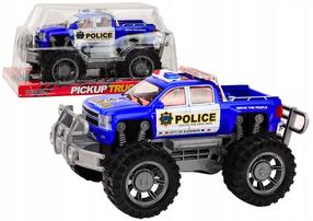 Žaislinė policijos mašina Lean Toys Pickup Truck, mėlyna sp.