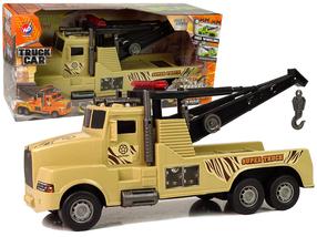  Mänguautode transportija Lean Toys Recovery, 1:10, pruun v.