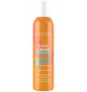 Päevituse hooldussprei keha jaoks/tooted näole Clochee Mist SPF50, 150 ml