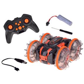 Rc автомобиль Amphibious Stunt RC0735, черный цв./oранжевый цв.