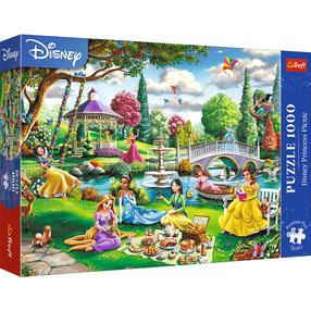 Dėlionė Trefl Picnic With Disney Princess 10919, 48 cm x 68.3 cm, 1000 vnt., įvairių spalvų