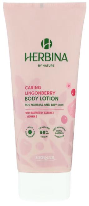 Kehakreem Herbina Caring Lingonberry, 200 ml