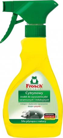 Tīrīšanas līdzeklis Frosch Lemon, plītīm/indukcijas virsmām, 0.3 l