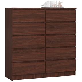 Kumode Akord K120, wenge krās., 121 cm x 40 cm x 120 cm
