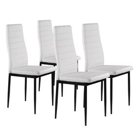 Toolide komplekt, valge v./must v., 40 cm x 40 cm x 92 cm, 4 tk