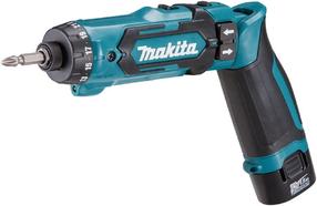 Akumuliatorinis suktuvas Makita DF012DSE, 7.2 V, 1500 mAh