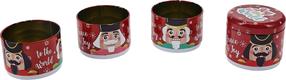 Ziemassvētku kastīšu komplekts NUTCRACKER, 4 gab.