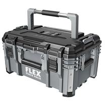 Įrankių dėžė FLEX Stack Pack, 56 cm x 39.7 cm x 29.7 cm, juoda sp./pilka sp.