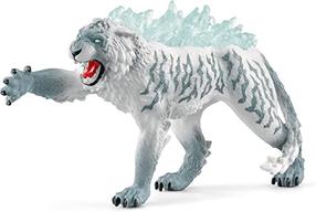 Žaislinė figūrėlė Schleich Eldrador Ice Tiger 70147, 13.5 cm, balta sp.