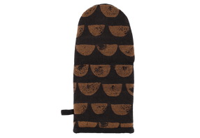 Virtuves cimds Maku Papu 649587, 33 cm x 13 cm, brūna krās./melna krās.