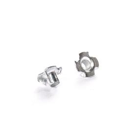 Mēbeļu bukse Haushalt FF-2730, Ø 0.6 cm, cinkots, pelēka krās., 20 gab.
