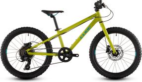 Bērnu velosipēds, bērnu Cube Acid 200 Disc, zila krās./dzeltena krās., 20"