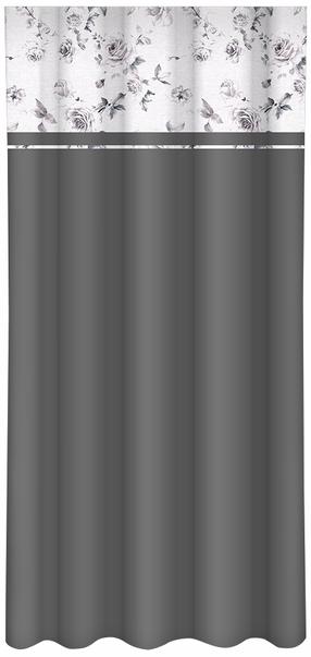 Nakts aizkari ZMO-089, grafīta krās./pelēka krās./bēša krās., 160 cm x 250 cm