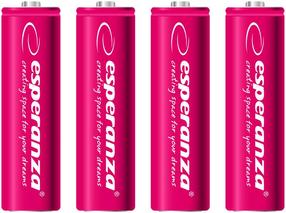Įkraunamas elementas Esperanza EZA104R, AA, 2000 mAh, 4 vnt.