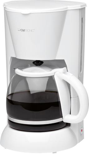 Filtra kafijas automāts Clatronic Compact KA 3473, balts krās.