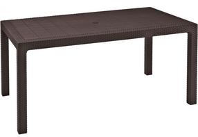 Lauko stalas Keter Melody, ruda sp., 160 cm x 94 cm x 74 cm