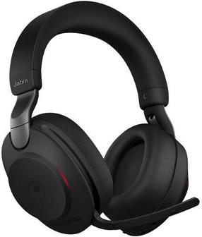 Bezvadu austiņas Jabra Evolve2 85 Link380c UC Stereo, melna krās.