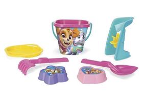 Набор игрушек для песочницы Wader Paw Patrol, многоцветный, 180 мм x 200 мм, 7 шт.