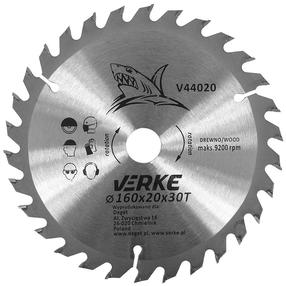 Saeketas Verke, 160 mm x 20 mm