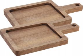 Virtuves dēlīšu komplekts Excellent Houseware 90014, brūna krās., 23 cm x 13 cm