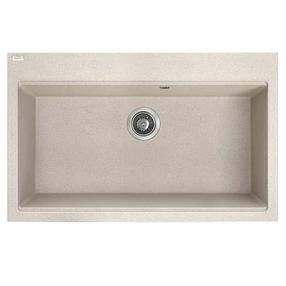 Кухонная мойка Laveo Tau, гранит, 80 см x 50 см x 21.5 см, бежевый цв.